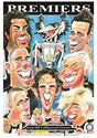 Collingwood 2010 Premiers, Harv Time Poster