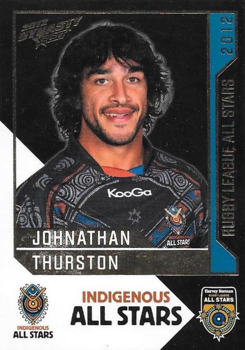 Johnathan Thurston, Rugby League All Stars, 2012 Select NRL Dynasty