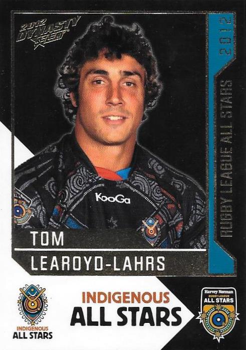 Tom Learoyd-Lahrs, Rugby League All Stars, 2012 Select NRL Dynasty