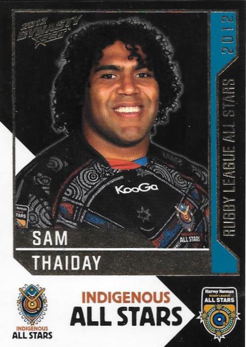 Sam Thaiday, Rugby League All Stars, 2012 Select NRL Dynasty