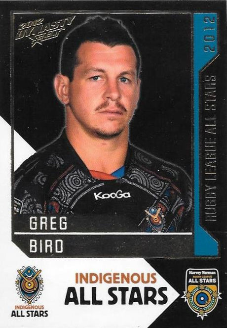 Greg Bird, Rugby League All Stars, 2012 Select NRL Dynasty