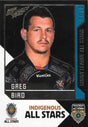 Greg Bird, Rugby League All Stars, 2012 Select NRL Dynasty