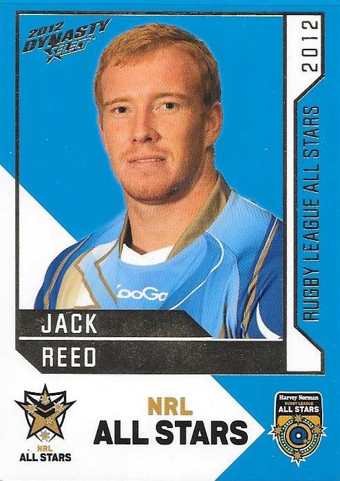 Jack Reed, Rugby League All Stars, 2012 Select NRL Dynasty