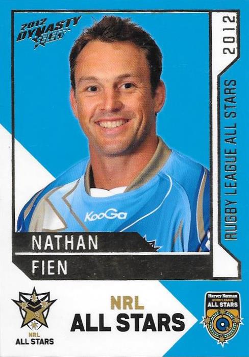 Nathan Fien, Rugby League All Stars, 2012 Select NRL Dynasty