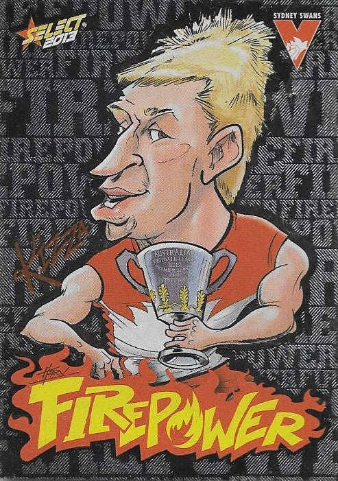Kieren Jack, Firepower Caricatures, 2013 Select AFL Champions