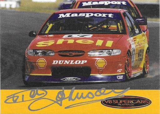 Dick Johnson, V8 Supercars Signature card, 1999 LSA
