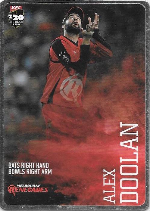 2014-15 Tap'n'play CA BBL Silver Parallel Cricket card - 1 to 100 - Pick Your Card