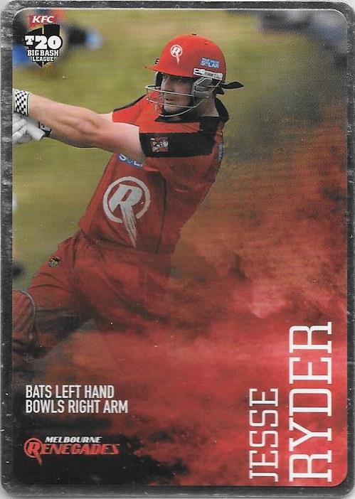 2014-15 Tap'n'play CA BBL Silver Parallel Cricket card - 1 to 100 - Pick Your Card