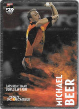 2014-15 Tap'n'play CA BBL Silver Parallel Cricket card - 1 to 100 - Pick Your Card
