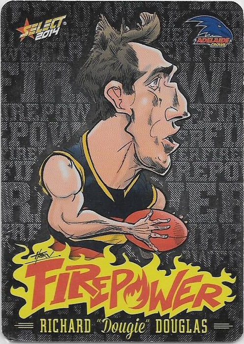 Richard Douglas, Firepower Caricatures, 2014 Select AFL Champions