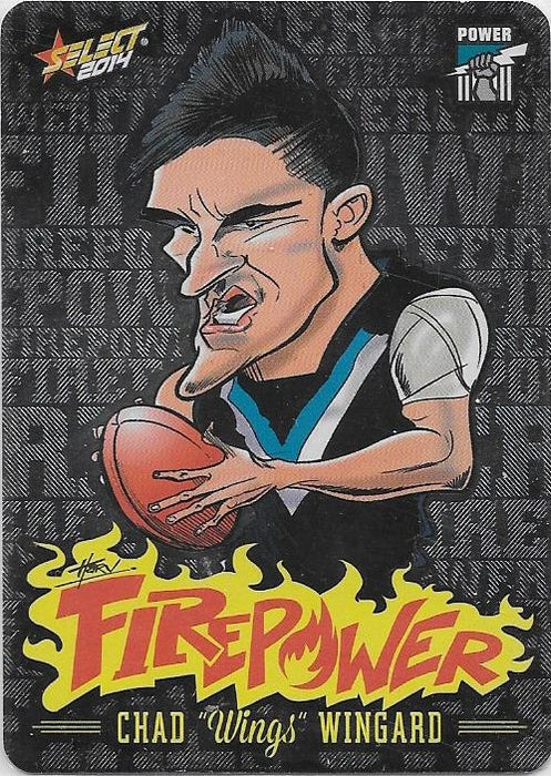 Chad Wingard, Firepower Caricatures, 2014 Select AFL Champions