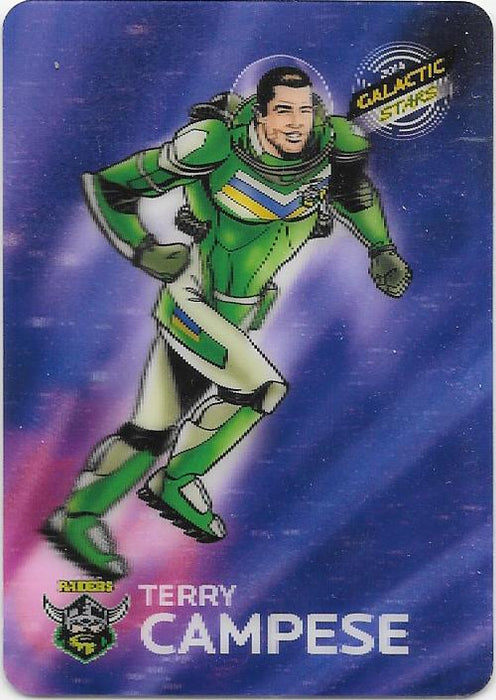 Terry Campese, Galactic Stars Parallel, 2014 ESP Traders NRL