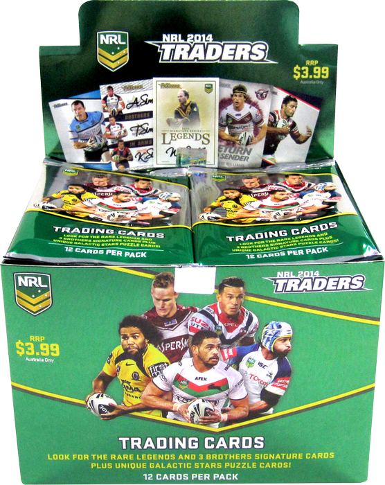 2014 Traders NRL 36 pack box