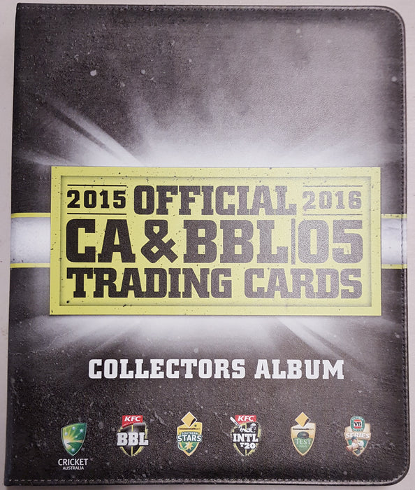 2015-16 TapnPlay BBL CA Cricket Set & Folder