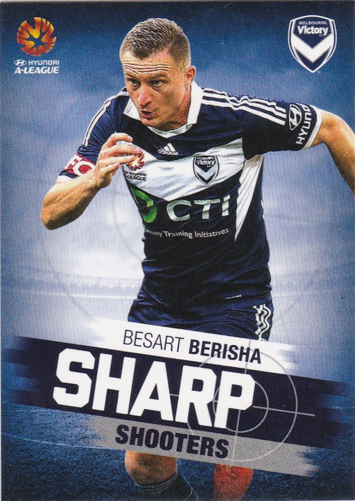 2015-16 Tap'n'play FFA A-League Soccer, Sharp Shooters, Besart Berisha, # SH-07