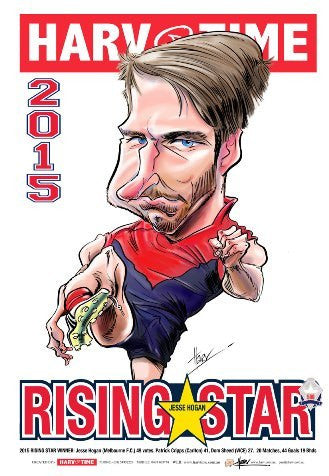 Jesse Hogan, 2015 Rising Star, Harv Time Poster