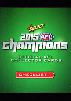 2015 Select AFL Champions Set of 220 Football cards