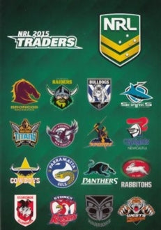 2015 esp NRL Traders Set of 162 Rugby League cards