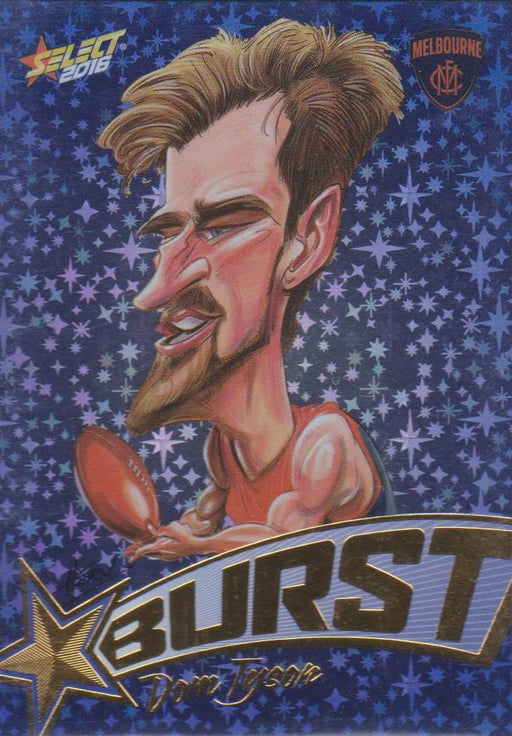 Dom Tyson, Starburst Blue Caricatures, 2016 Select AFL Stars
