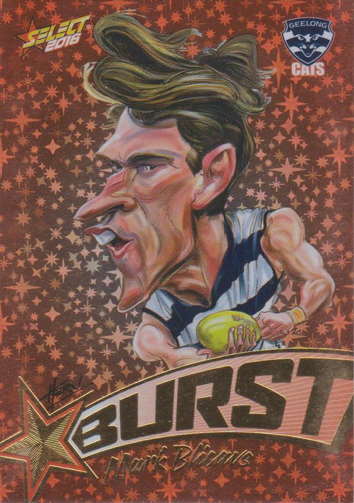 Mark Blicavs, Starburst Caricatures, 2016 Select AFL Stars