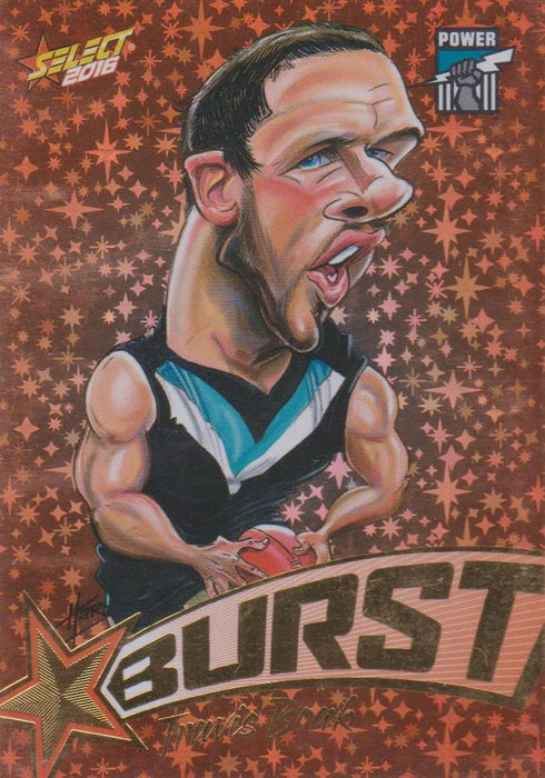 Travis Boak, Starburst Caricatures, 2016 Select AFL Stars