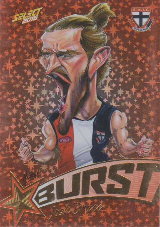 Josh Bruce, Starburst Caricatures, 2016 Select AFL Stars