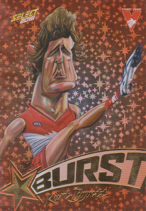 Kurt Tippett, Starburst Caricatures, 2016 Select AFL Stars