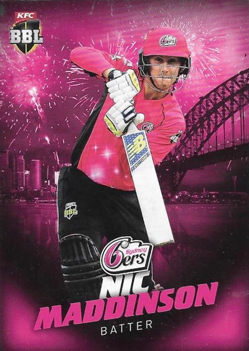 2017-18 Tap'n'play CA BBL 07 Common Cricket card - 101 to 160 - Pick Your Card