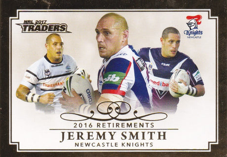 Jeremy Smith, Retirements, 2017 ESP Traders NRL