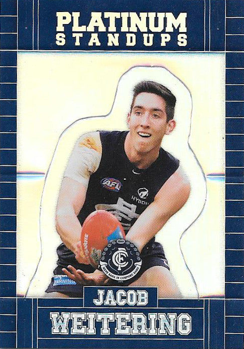 Jacob Weitering, Platinum Standups, 2017 Select AFL Footy Stars