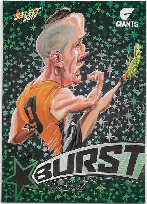 Tom Scully, Starburst Caricatures, 2017 Select AFL Stars
