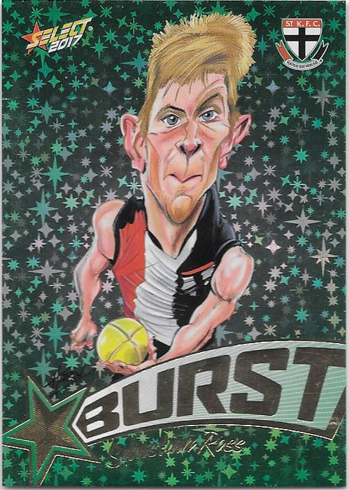 Sebastian Ross, Starburst Caricatures, 2017 Select AFL Stars