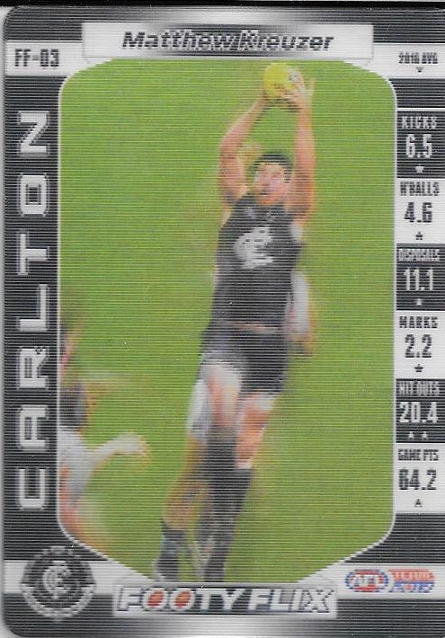 Matthew Kreuzer, Footy Flix, 2017 Teamcoach AFL