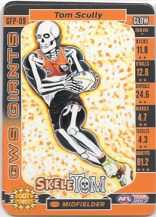 Tom Scully, Glow Footy Powers, 2017 Teamcoach AFL