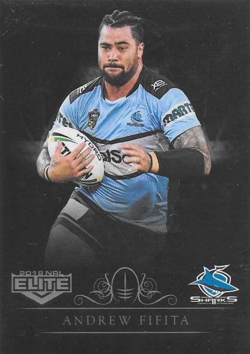 2018 ESP TLA NRL Elite Rugby League Black Parallel card - 1 to 99 - Pick Your Card