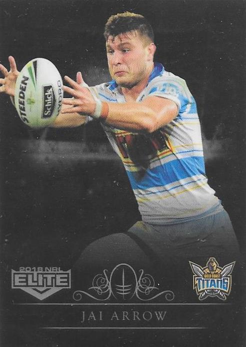 2018 ESP TLA NRL Elite Rugby League Black Parallel card - 1 to 99 - Pick Your Card