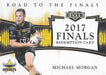 Michael Morgan, Road to Finals Signature Jersey, 2018 TLA esp Elite NRL