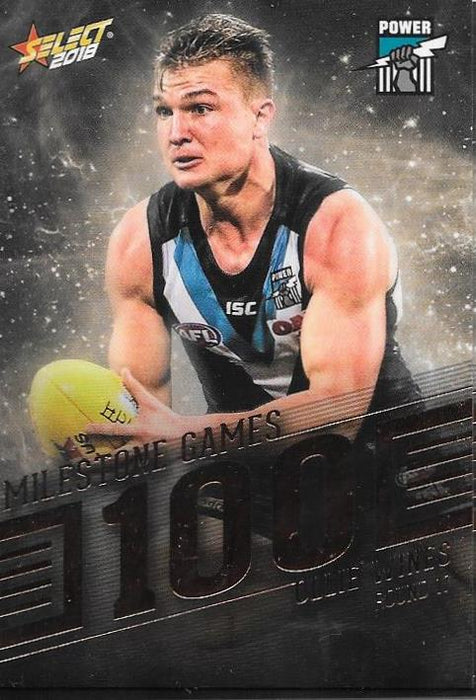 Ollie Wines, 100 Games Milestone, 2018 Select AFL Footy Stars