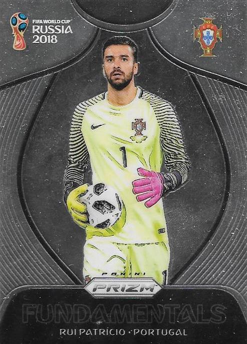 Rui Patricio, Fundamentals, 2018 Panini Prizm World Cup Soccer