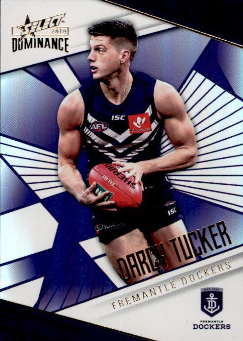 Darcy Tucker, Holofoil Parallel, 2019 Select AFL Dominance