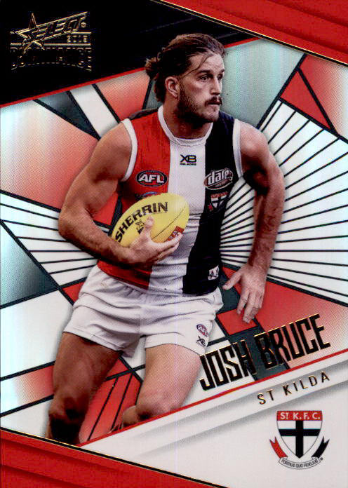 Josh Bruce, Holofoil Parallel, 2019 Select AFL Dominance