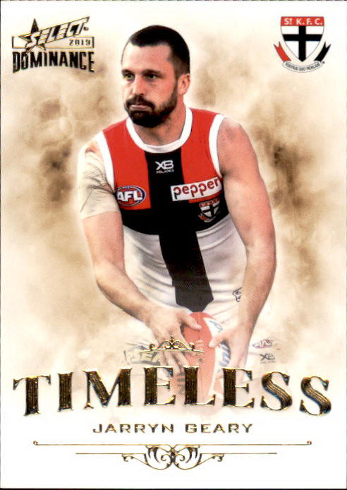 Jarryn Geary, Timeless, 2019 Select AFL Dominance 292 — Ja Ja's ...