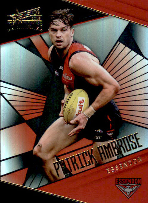 Patrick Ambrose, Holofoil Parallel, 2019 Select AFL Dominance
