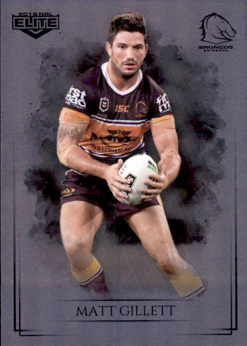 Matt Gillett, Silver Special Parallel, 2019 TLA Elite NRL