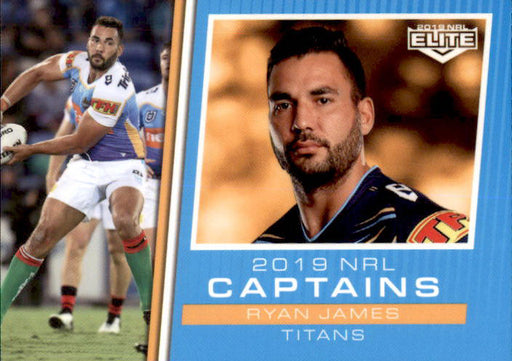 Ryan James, Captains, 2019 TLA Elite NRL