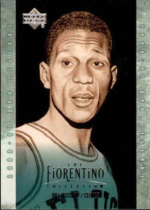 Bill Russell, The Fiorentino, 2000-01 UD The Legends Basketball NBA