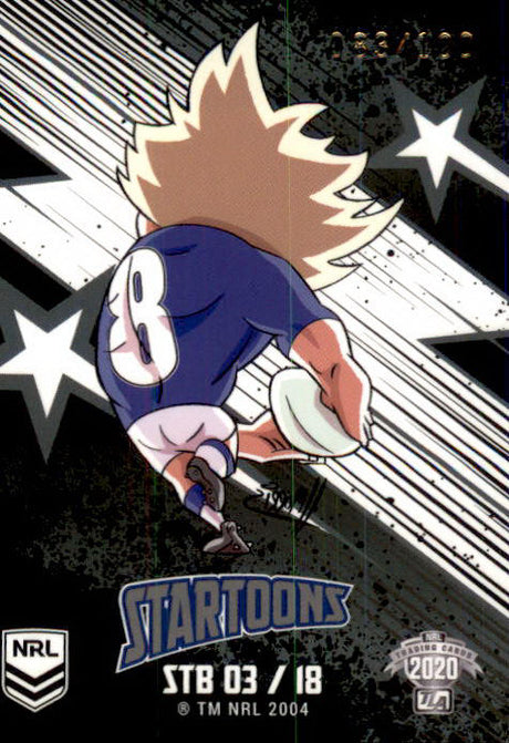 Aiden Tolman, Black Startoons, 2020 TLA Traders NRL