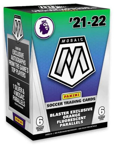 2022 Panini Mosaic Premier League Soccer Blaster Box