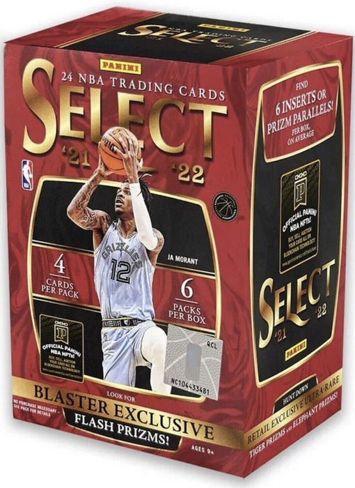 2021-22 Panini Select NBA Basketball Blaster Box