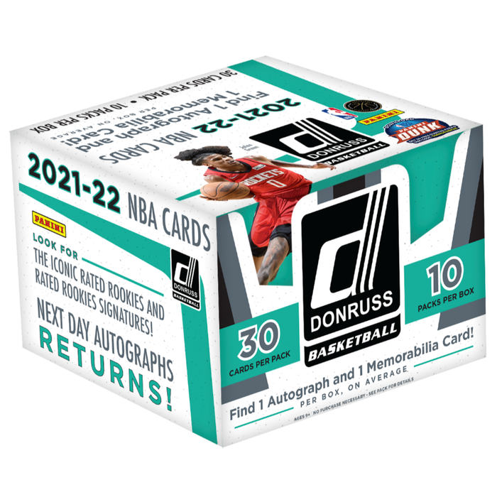 2021-22 Panini Donruss Basketball NBA Hobby Box